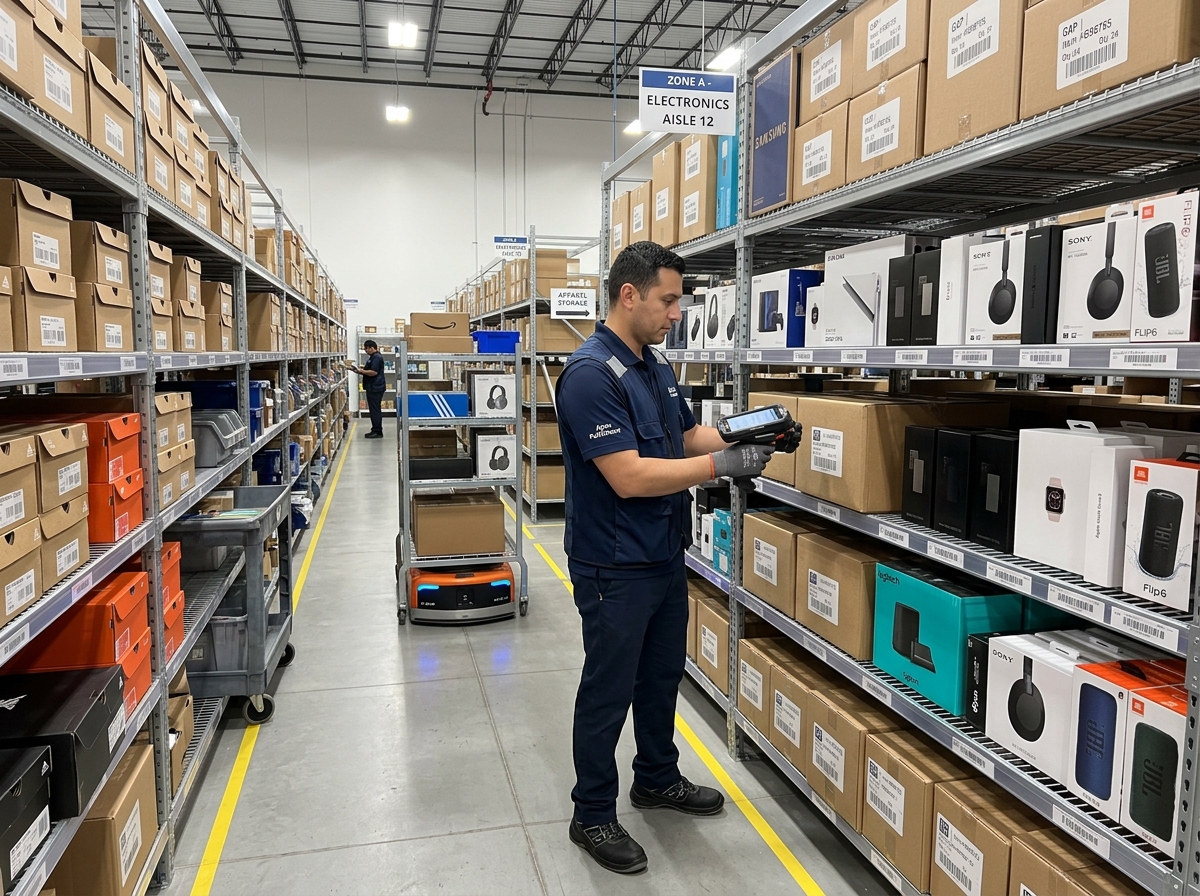 Retail stock and apparel fulfillment inventory