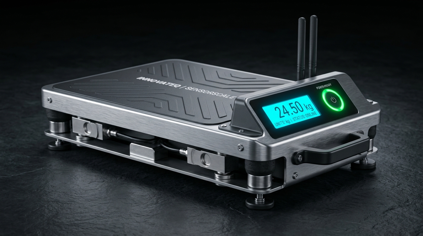 SmartWeight Industrial IoT Smart Scale Platform with digital weight display